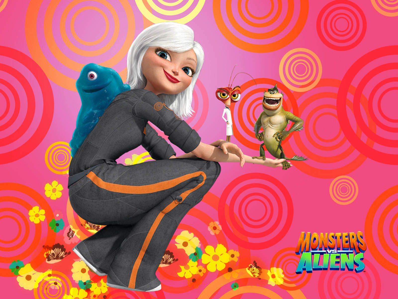 Monsters Vs Aliens Wallpapers